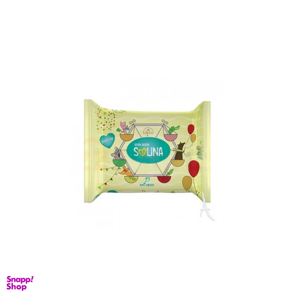 دستمال مرطوب کودک سون کویین (7Queen) مدل سولینا