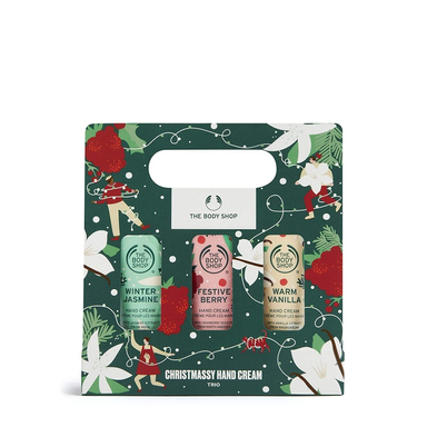 کرم مرطوب کننده دست بادی شاپ مدل Christmassy Hand مجموعه 3 عددی