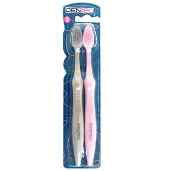 مسواک دن تک (Dentes) مدل Easy Clean با برس خیلی نرم بسته 2 عددی