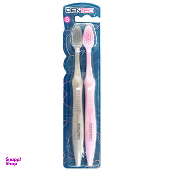 مسواک دن تک (Dentes) مدل Easy Clean با برس خیلی نرم بسته 2 عددی