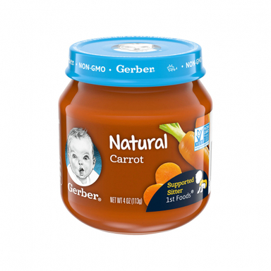 پوره گربر (Gerber) با طعم هویج