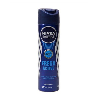 اسپری مردانه نیوآ (Nivea) مدل Fresh Active حجم 150 میلی‌ لیتر