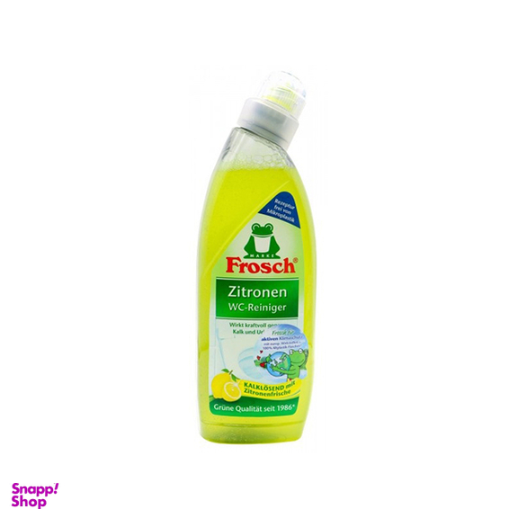مایع ضد عفونی کننده سرویس بهداشتی فروش (Frosch) مدل f02 حجم 750 میلی لیتر