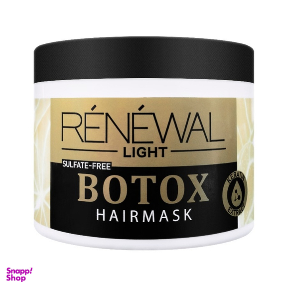 ماسک مو رنوال مدل Botox حجم 500 میلی لیتر