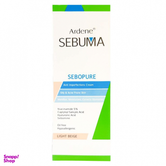 کرم ضد جوش آردن سبوما مدل Sebopure حجم 40 میلی لیتر