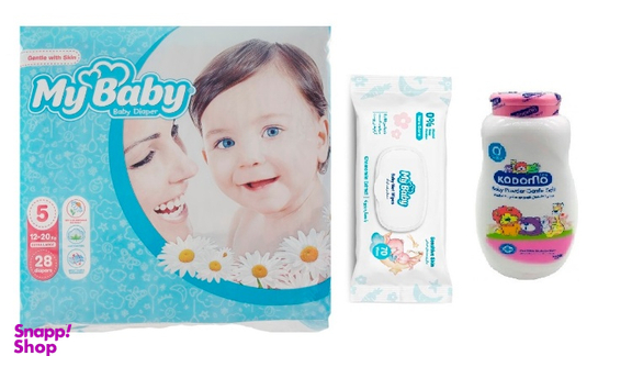 مجموعه مراقبت از کودک کد 08 بسته 3 عددی