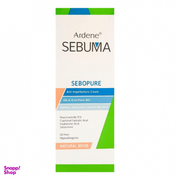 کرم ضد جوش آردن سبوما مدل Sebopure حجم 40 میلی لیتر