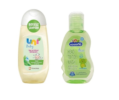 شامپو مو و بدن کودک کد 22 بسته 2 عددی