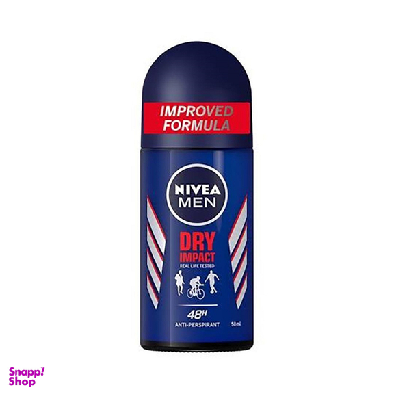 رول ضد تعریق مردانه نیوآ مدل DRY IMPACT حجم 50 میلی لیتر