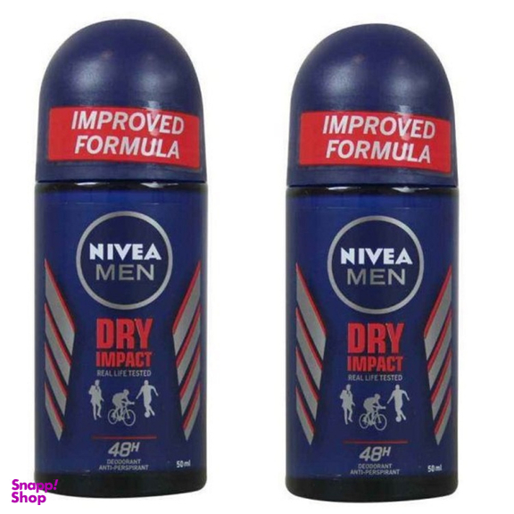 رول ضد تعریق مردانه نیوآ مدل DRY IMPACT حجم 50 میلی لیتر