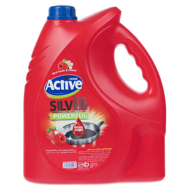 مایع ظرفشویی اکتیو مدل Red Fruits & Flower حجم 3500 میلی لیتر