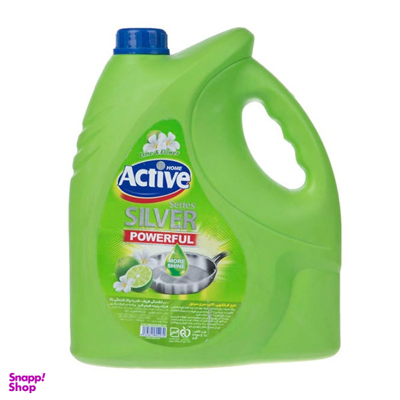 مایع ظرفشویی اکتیو مدل Lime & Flower حجم 3500 میلی لیتر