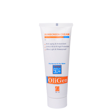 کرم ضد آفتاب الی ژن (OliGen) مدل DrySun50 حجم 50 میلی‌‌ لیتر