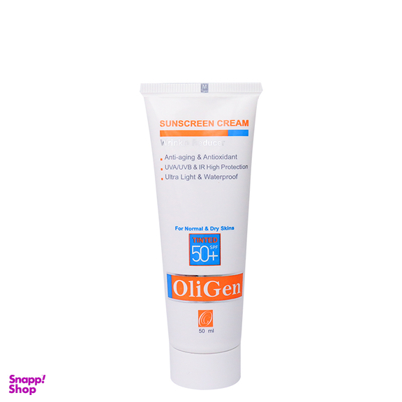 کرم ضد آفتاب الی ژن (OliGen) مدل DrySun50 حجم 50 میلی‌‌ لیتر