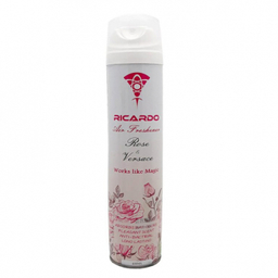 اسپری خوشبو کننده هوا ریکاردو مدل Rose & Versace حجم 400 میلی لیتر