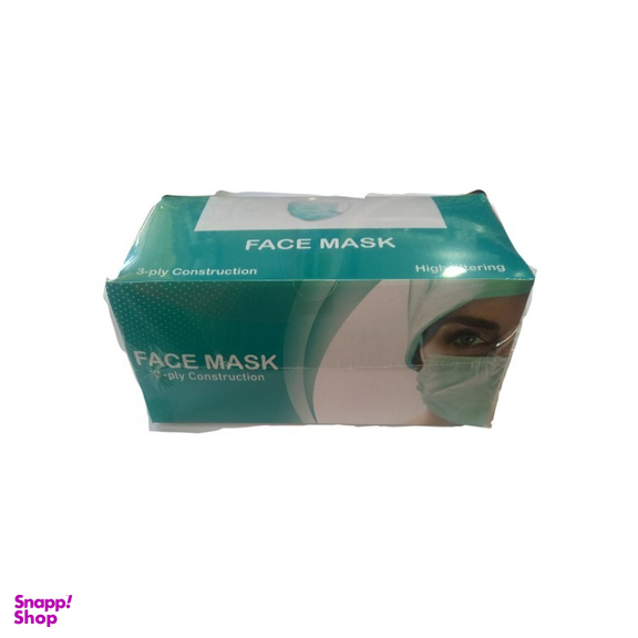 ماسک تنفسی فیس ماسک کد 439 بسته 50 عددی