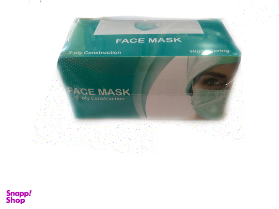 ماسک بهداشتی مدل 3 لایه بسته 50 عددی