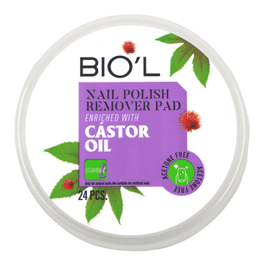 پدلاک پاک کن بیول (biol) مدل فاقد استون بسته 24 عددی