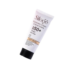 کرم ضد آفتاب Spf50 سیلوژه (Siloge) رنگ بژ روشن فاقد چربی حجم 40 میلی لیتر