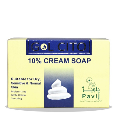 صابون کرم دار 10% گل سیتو (Gol Cito) وزن 125 گرم