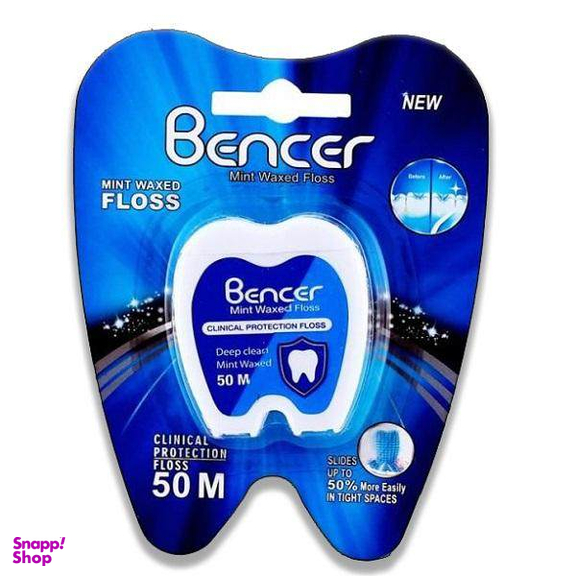نخ دندان بنسر (Bencer) مدل نعنایی طول 50 متر