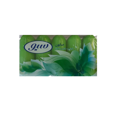 صابون شستشو سیو (Siv) مدل سلفوندار رنگ سبز وزن 75 گرم بسته 5 عددی