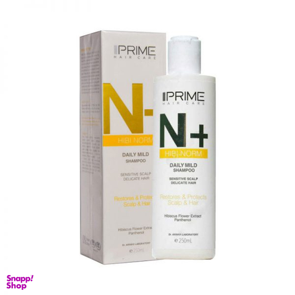 شامپو ملایم روزانه پریم (Prime) مدل N+ حجم 250 میلی لیتر