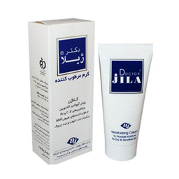 کرم مرطوب کننده دکتر ژیلا مناسب پوست خشک و حساس حجم 50 گرم