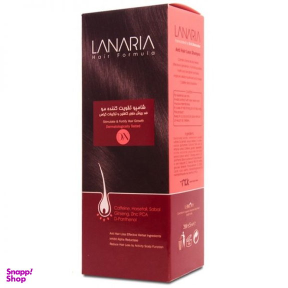 شامپو تقویت کننده و ضد ریزش لاناریا (Anaria) حجم 200 میلی لیتر