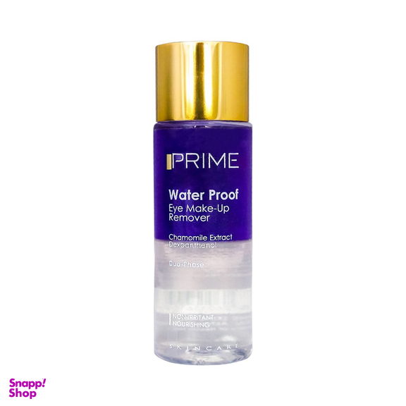 محلول پاک کننده آرایش دو فاز چشم و لب پریم (Prime) حجم 100 میلی لیتر