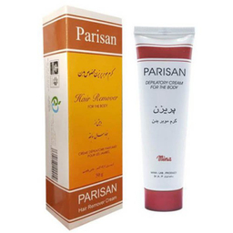 کرم موبر بدن پریزن (Parisan) مناسب انواع پوست وزن 50 گرم