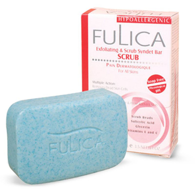 پن لایه بردار و اسکراب فولیکا (Fulica) مناسب انواع پوست وزن 100 گرم