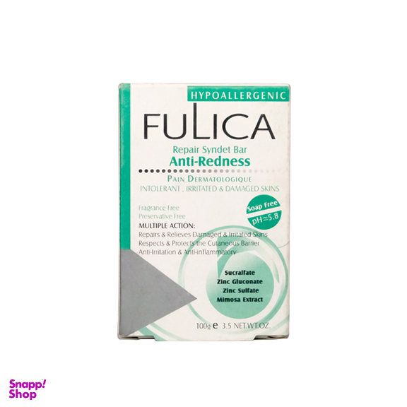 پن ضد قرمزی فولیکا (Fulica) مناسب پوست‎ های تحریک شده و حساس وزن 100گرم