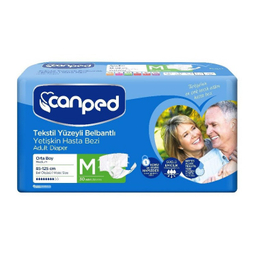 پوشک بزرگسال جان پد مدل چسبی سایز متوسط بسته 30 عددی