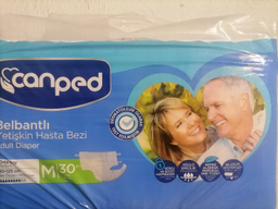 پوشک بزرگسال جان پد مدل چسبی سایز متوسط بسته 30 عددی