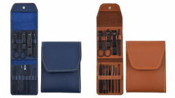 ست مانیکور مدل چرم بسته 12 عددی