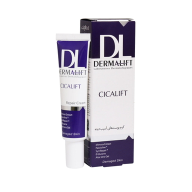 کرم ترمیم کننده پوست درمالیفت مدل Cicalift حجم 30 میلی لیتر