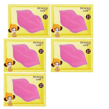 ماسک لب بایوآکوآ (BioAqua) مدل Grapefruit بسته 5 عددی