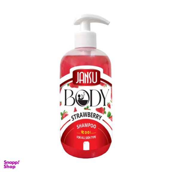 شامپو بدن جانسو (Jansu) مدل Strawberry حجم 1000 میلی لیتر