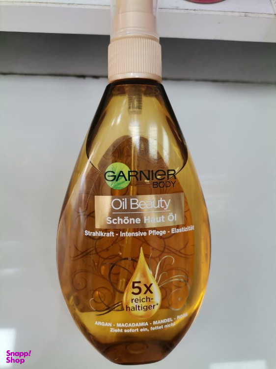 روغن بدن گارنیه مدل Oil Beauty حجم 150 میلی لیتر