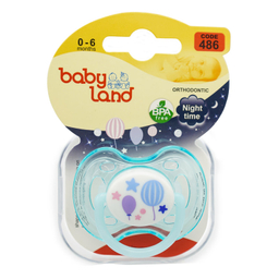 پستانک ارتودنسی بی بی لند (Baby Land) مدل 486
