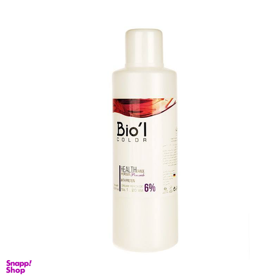 کرم اکسیدان بیول (Biol) سری پروفشنال مدل Health Grade شش درصد شماره 1 حجم 150 میلی‌ لیتر