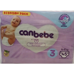 پوشک کودک جان به به (Canbebe) مدل Jumbo Paket سایز 3 بسته 45 عددی