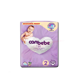 پوشک کودک جان به به (Canbebe) مدل Jumbo Paket سایز 2 بسته 52 عددی