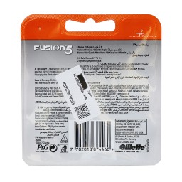 تیغ یدک ژیلت (Gillette) مدل 5 Fusion Power بسته 4 عددی