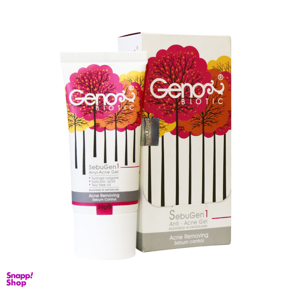 ژل ضد آکنه ژنوبایوتیک (Geno Biotic) مدل Anti Acne1 حجم 30 میلی‌ لیتر