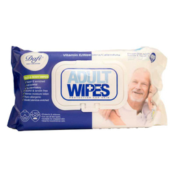 دستمال مرطوب دافی (Dafi) مدل Adult Wipes بسته 100 عددی مجموعه 2 عددی