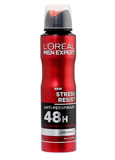 اسپری ضد تعریق مردانه لورآل مدل Stress Resist حجم 250 میلی لیتر