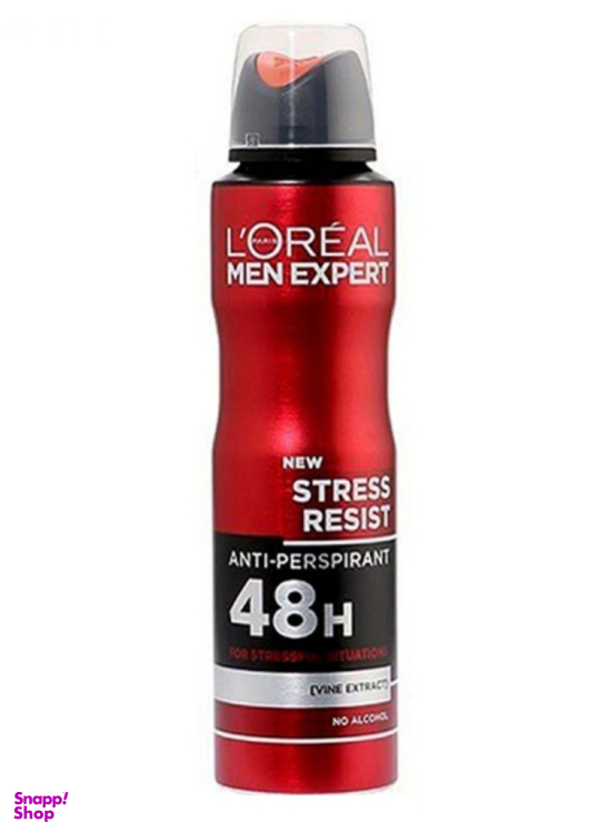 اسپری ضد تعریق مردانه لورآل مدل Stress Resist حجم 250 میلی لیتر