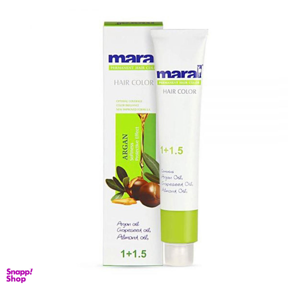 رنگ مو مارال (Maral) شماره 4.3 حجم 100 میلی لیتر رنگ قهوه‌ای زیتونی متوسط